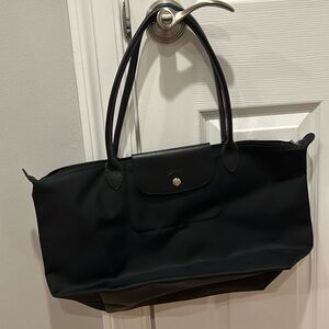 Longchamp large nylon tote